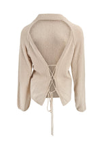 Afbeelding in Gallery-weergave laden, Pippa Knitted Top MFF12600LB Light Beige