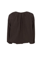 Lade das Bild in den Galerie-Viewer, BCDavina Balloon Blouse 41329 Coffee