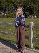 Afbeelding in Gallery-weergave laden, BCAbu Balloon Pants 41023 Coffee