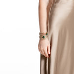 Afbeelding in Gallery-weergave laden, Bracelet Happiness 403167G Green