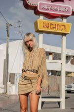 Afbeelding in Gallery-weergave laden, Milou Knitted Skirt MGR12612BR Brown