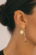 Afbeelding in Gallery-weergave laden, Mariposa Coin Earring WTHP139YBGP0 Gold Plated