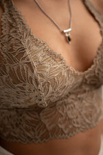 Lade das Bild in den Galerie-Viewer, Lina Bralette 60027 Dark Taupe