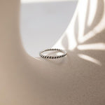 Afbeelding in Gallery-weergave laden, Thing Ring Rope YVKE_20709 Zilver