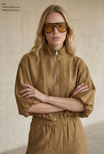 Afbeelding in Gallery-weergave laden, Blouson VHN5LDM Bronzo
