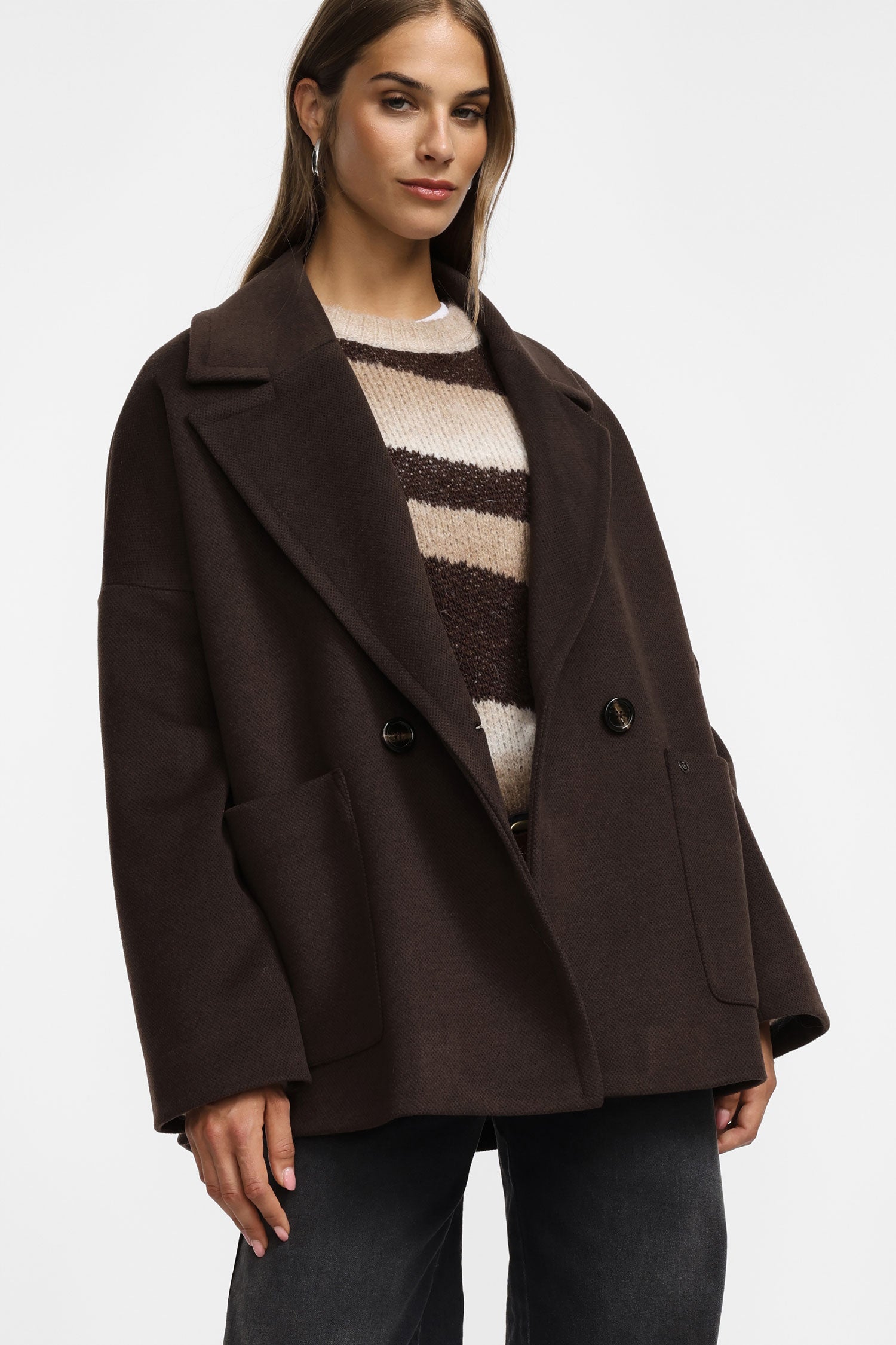 Manteau K493SSPEZIi Cioccolato