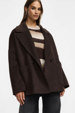 Afbeelding in Gallery-weergave laden, Manteau K493SSPEZIi Cioccolato

