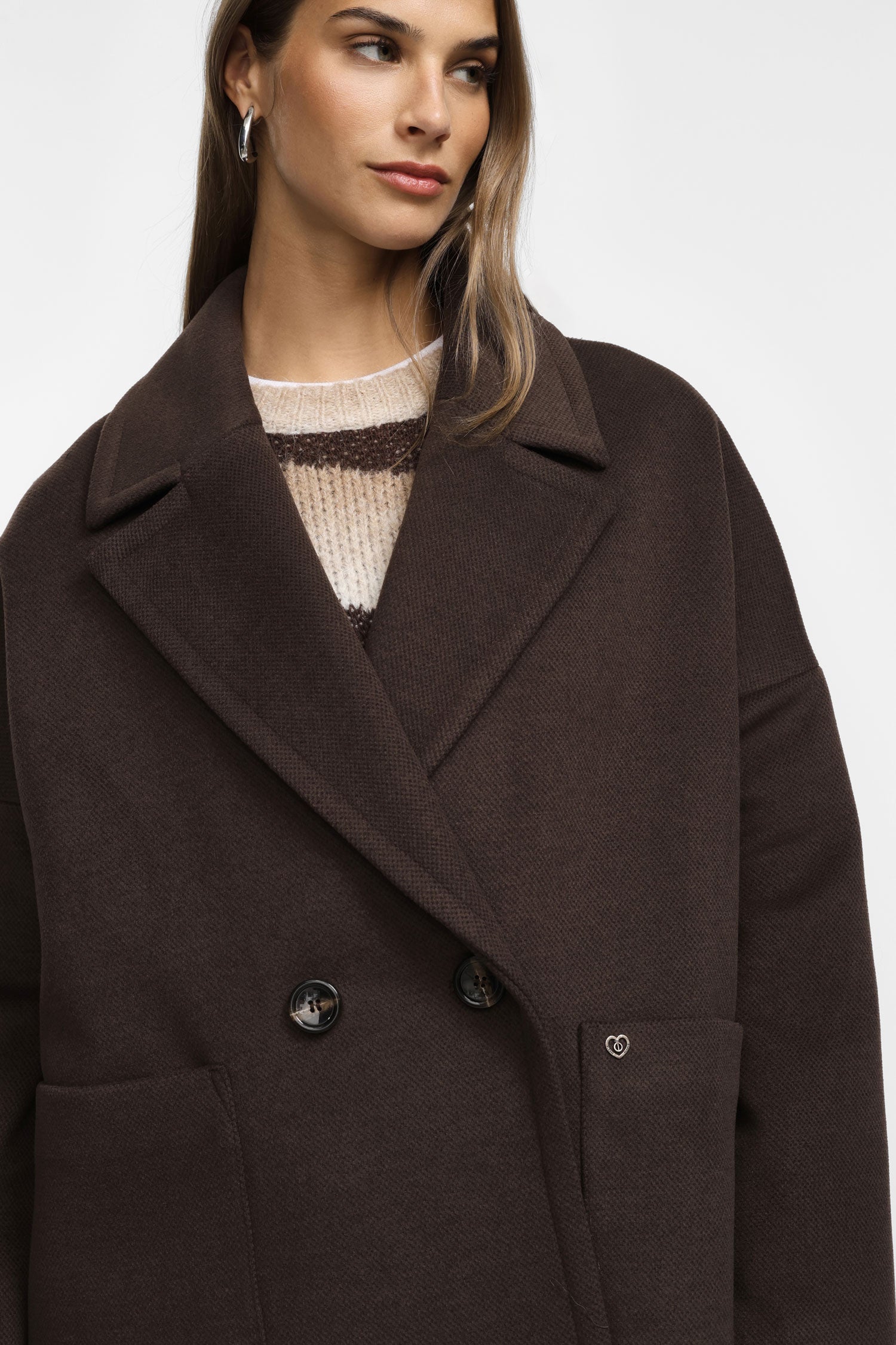 Manteau K493SSPEZIi Cioccolato