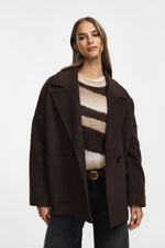 Afbeelding in Gallery-weergave laden, Manteau K493SSPEZIi Cioccolato
