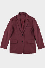 Afbeelding in Gallery-weergave laden, Blazer Split 24086-25 Bordeaux
