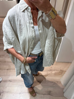 Afbeelding in Gallery-weergave laden, Oversized Linnen Blouse 24790

