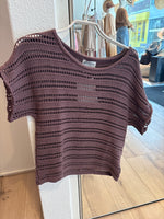 Afbeelding in Gallery-weergave laden, Crochet Tee Ellie Rose Wood
