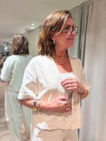 Afbeelding in Gallery-weergave laden, Blouson V0PKEEC000 Crema
