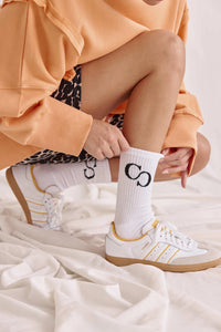 Ladies Socks 1-SO-02 White