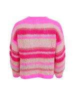 Afbeelding in Gallery-weergave laden, BCcasey Multi Striped Cardigan 1182 Pink Passion
