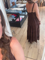 Afbeelding in Gallery-weergave laden, Button Dress Linnie Bamboo Espresso
