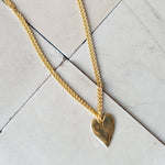 Afbeelding in Gallery-weergave laden, Big Heart Charm C2414 Gold Plated
