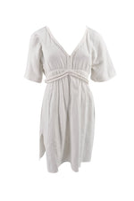 Afbeelding in Gallery-weergave laden, Romy Short Dress MRA12601OW Off White
