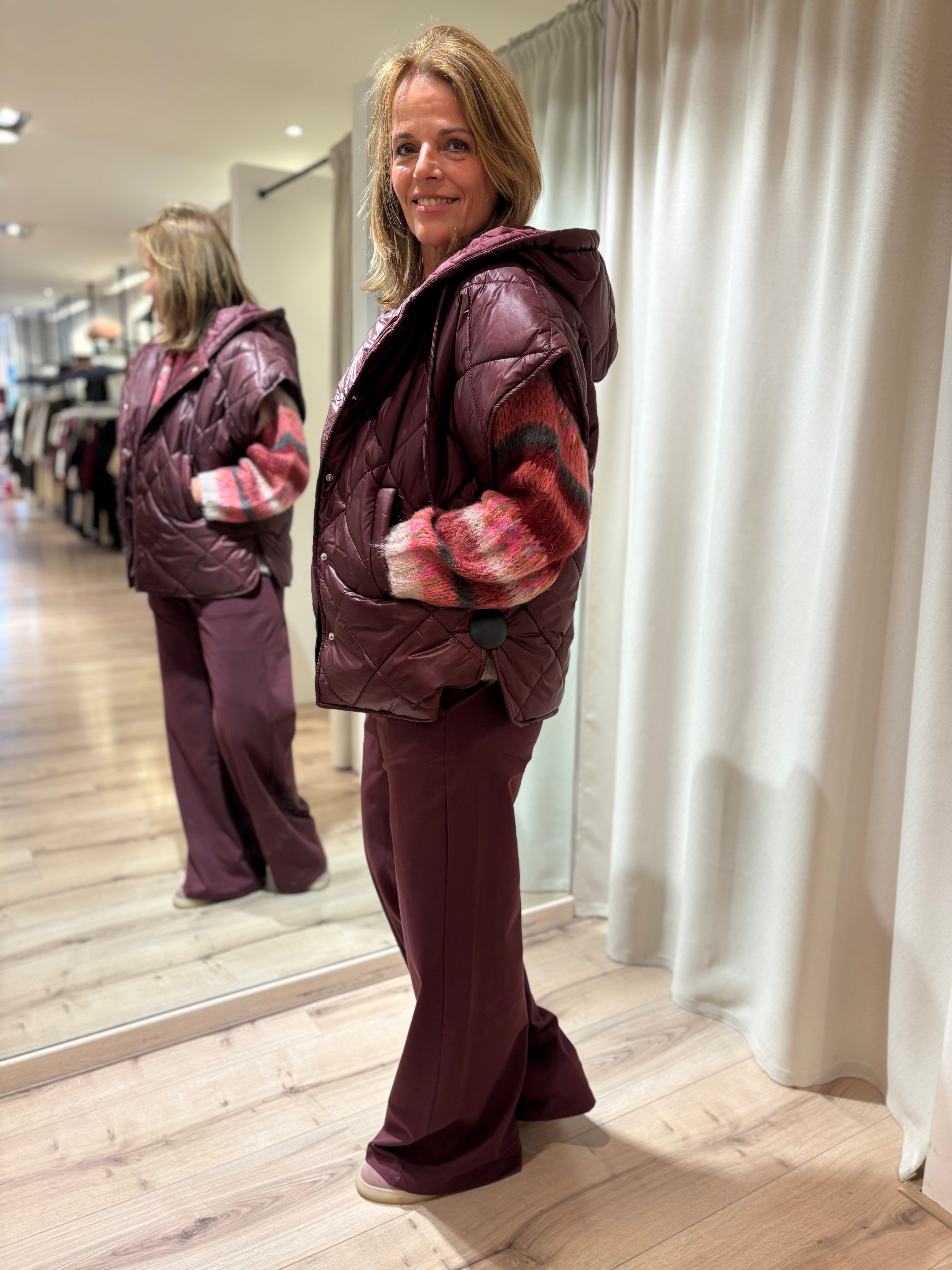 BCDavi Casual Box Pant 40985 Plum