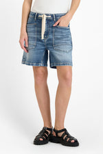 Afbeelding in Gallery-weergave laden, Short Femme Mado JFMADO000W1558 Blue
