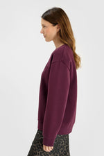 Afbeelding in Gallery-weergave laden, Sweatshirt Paoli FPAOLI Mauve Wine
