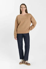 Afbeelding in Gallery-weergave laden, Sweat Femme Lacet FLACET0000000ML Camel
