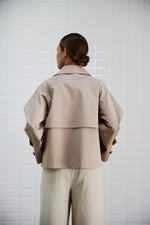 Afbeelding in Gallery-weergave laden, WBLOphelia Short Trenchcoat 001565 Copenhagen Sands
