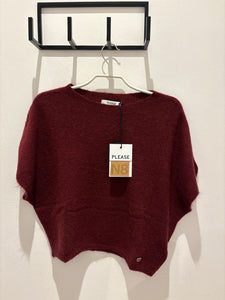 Pull M49778952 Bordeaux