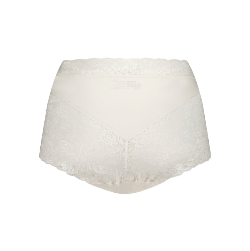 High Waist Lace 31758 1056 Off White
