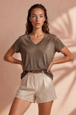 Afbeelding in Gallery-weergave laden, T-Shirt Lurex 1262 +colours
