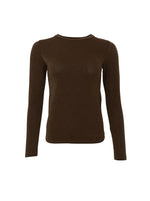 Afbeelding in Gallery-weergave laden, BCFaye Lurex Blouse 3739 Chocolate
