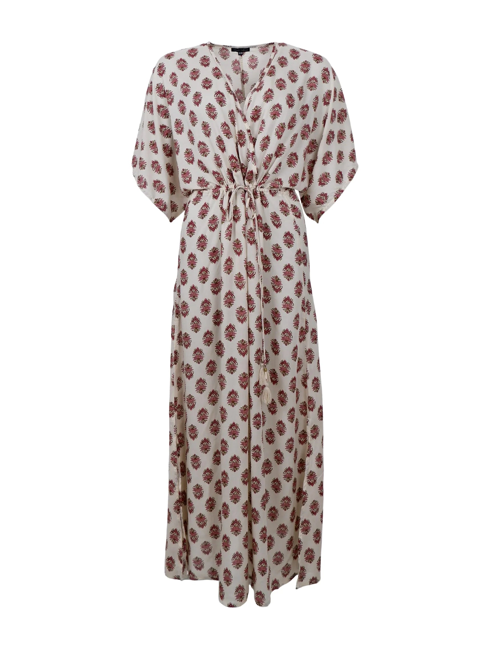 BCStella Long V-Neck Dress 39607 Noble Rose