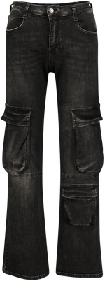 Afbeelding in Gallery-weergave laden, Trousers P1HXAZXW5T 1970 Nero Denim
