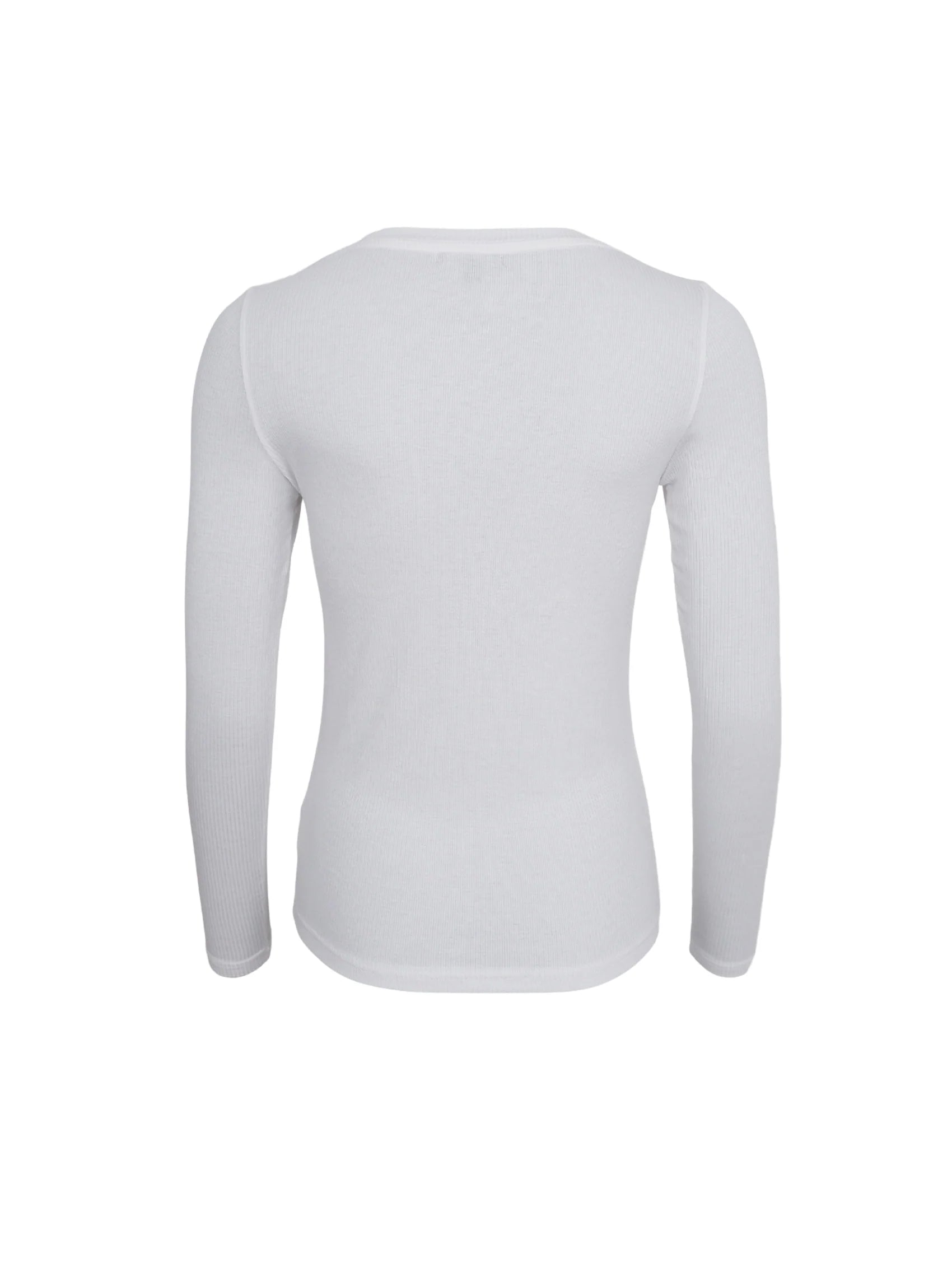 BCTea LS Tee 40694 White
