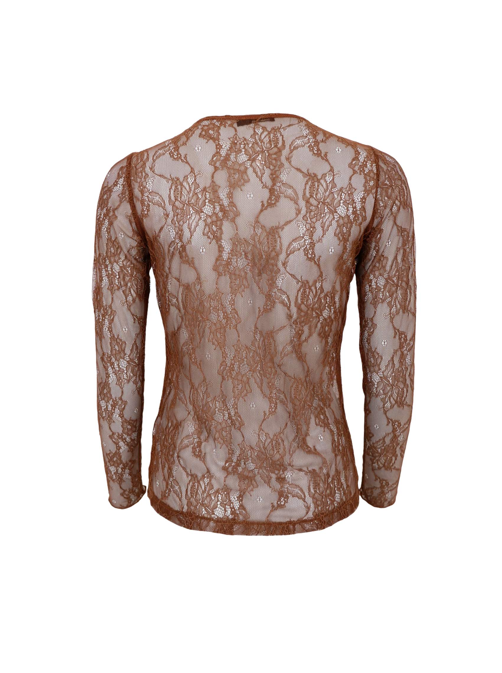 BCLara Lace Blouse 41029 Coffee