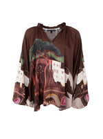 Afbeelding in Gallery-weergave laden, BCToscana Blouse 41038 Coffee
