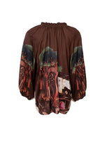 Afbeelding in Gallery-weergave laden, BCToscana Blouse 41038 Coffee
