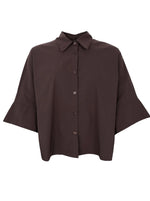 Afbeelding in Gallery-weergave laden, BCDavina Loose Shirt 41055 Coffee
