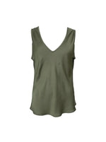 Afbeelding in Gallery-weergave laden, BCMabel Double V-Neck Top 41210 Army
