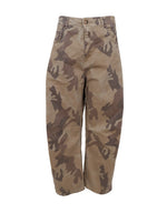 Afbeelding in Gallery-weergave laden, BCAila Barrel Pant 41330 Brown Camouflage
