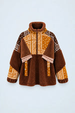 Lade das Bild in den Galerie-Viewer, Sweater Teddy Cognac
