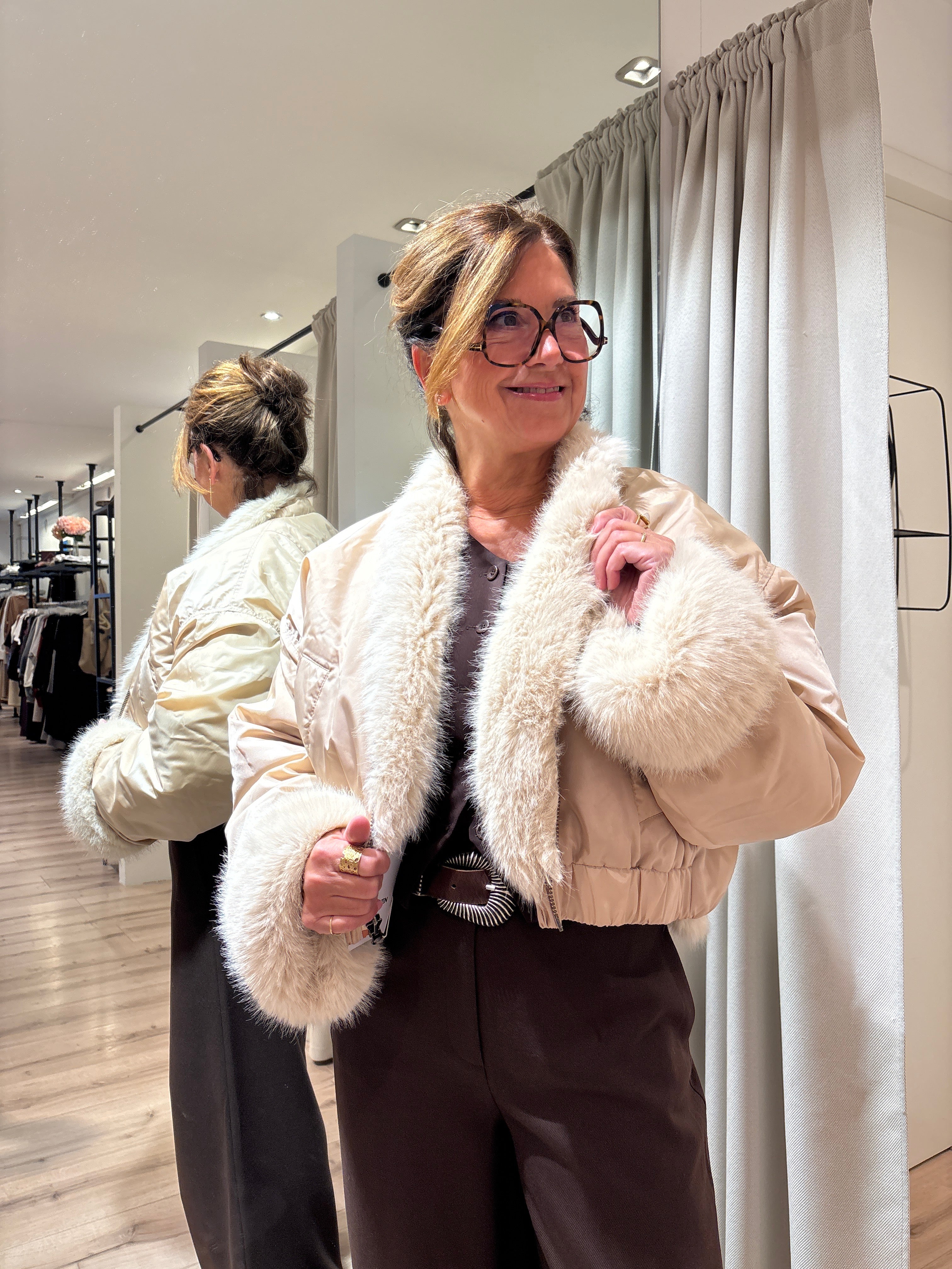 Jacket Kinski Wild Faux Fur