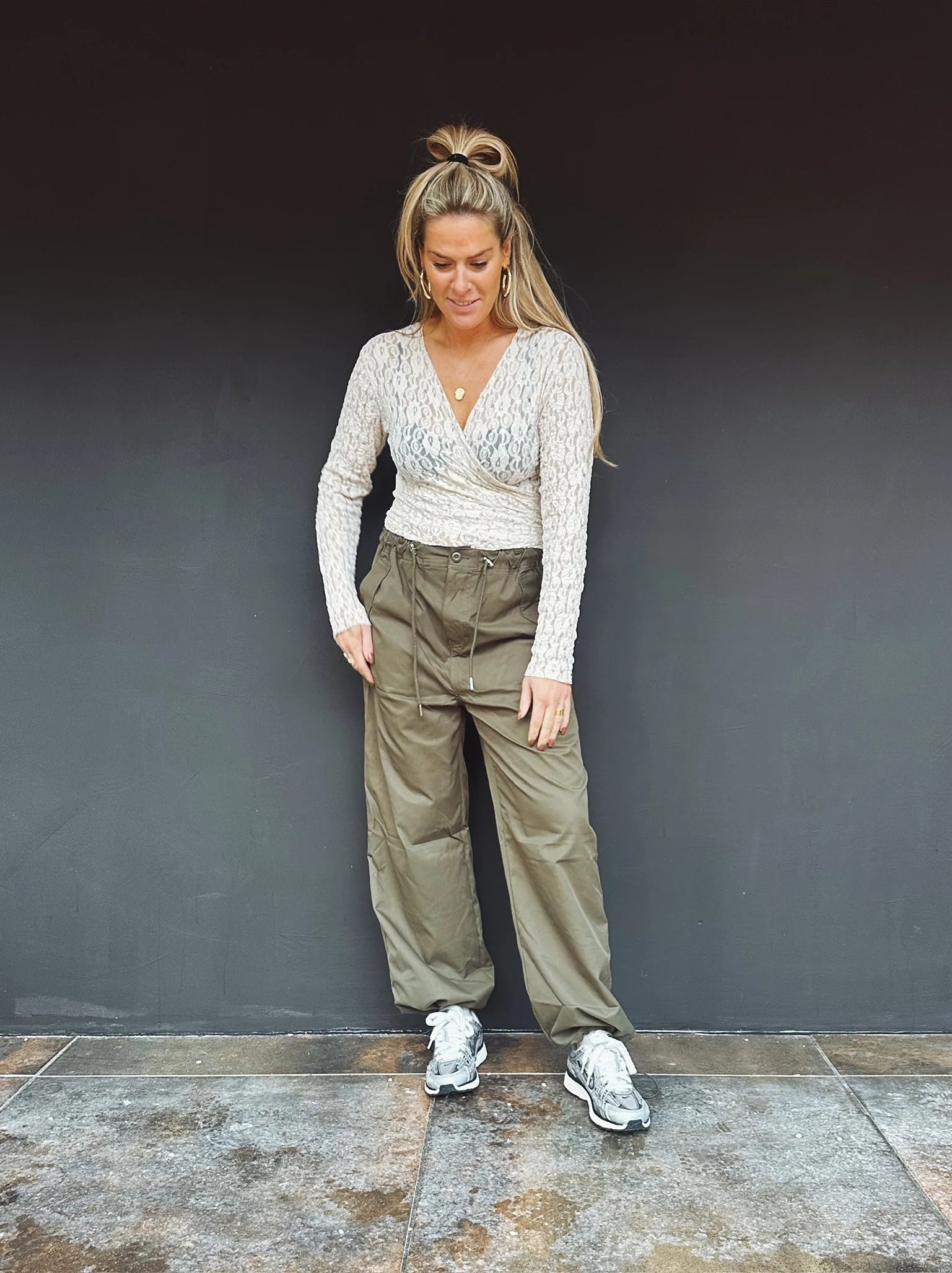 Mesh Wrap Manny Beige