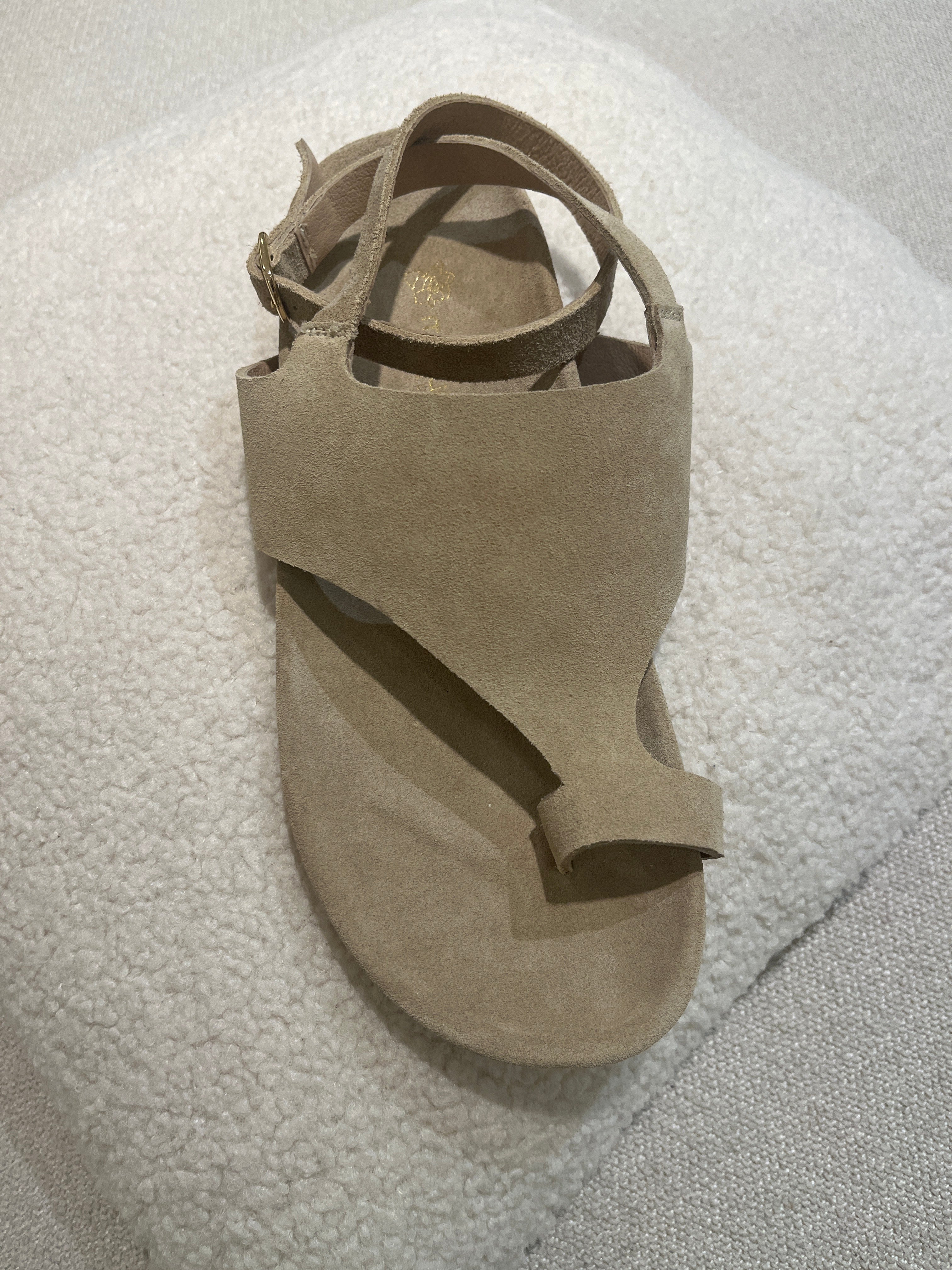 Sandal on Footbed Athena Taos Taupe