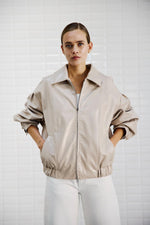 Afbeelding in Gallery-weergave laden, WBLGilian Vegan Jacket 1403 Light Mineral Grey
