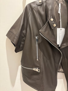 Leather Jacket V3025831 Moro