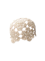 Afbeelding in Gallery-weergave laden, BCRoseanne Crochet Hat 8036 Creme
