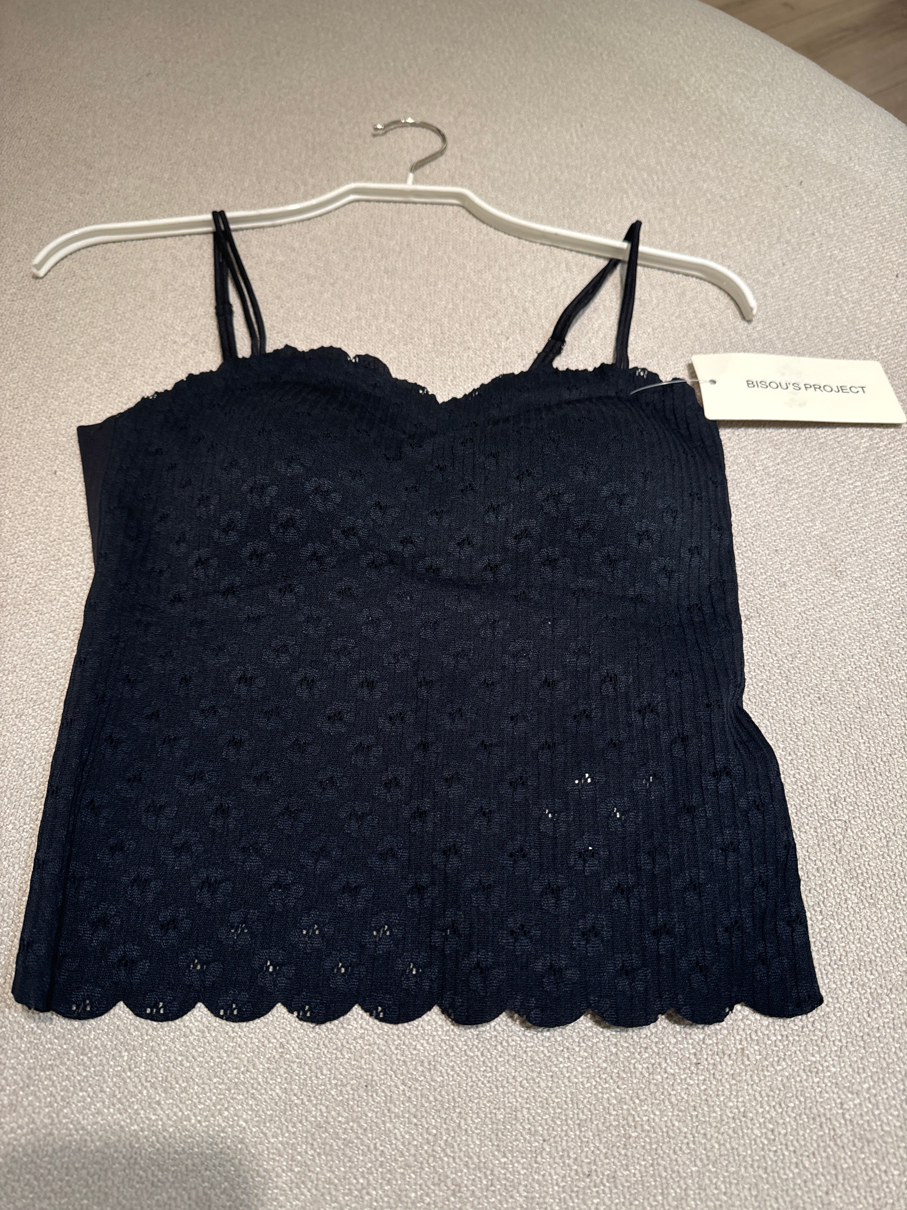 Lace Top 1003 Zwart