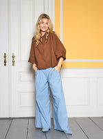 Afbeelding in Gallery-weergave laden, BCDavina Loose Shirt 41055 Hazelnut Brown

