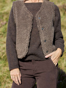 BCTeddy Vest 40939 Taupe